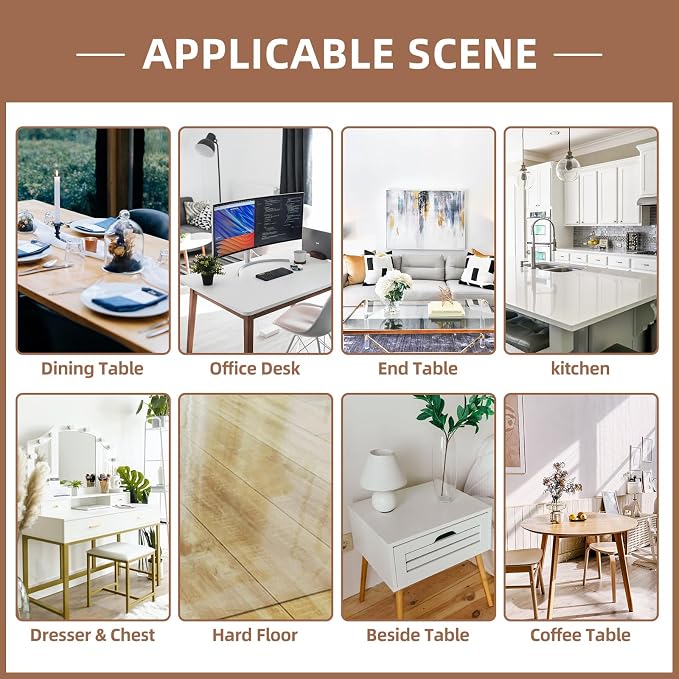 Warmstar Clear Table Protector - 2mm Thick - Image 7