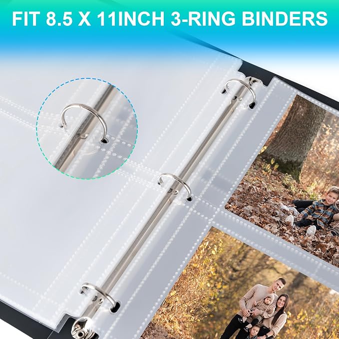 Aegero 50 Pack 8 x 10 Photo Sleeves - Image 5