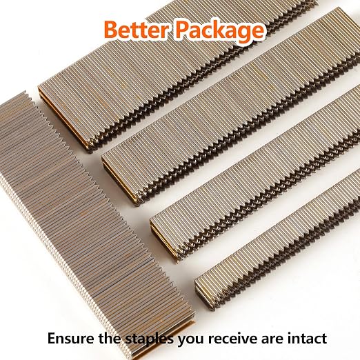 1000-Count 3/4 Inch Length 18 Gauge 1/4 Inch Narrow Crown Staples, Heavy Duty - Image 4