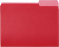 Amazon Basics File Folders, Letter Size, 1/3 Cut Tab by AmazonBasics