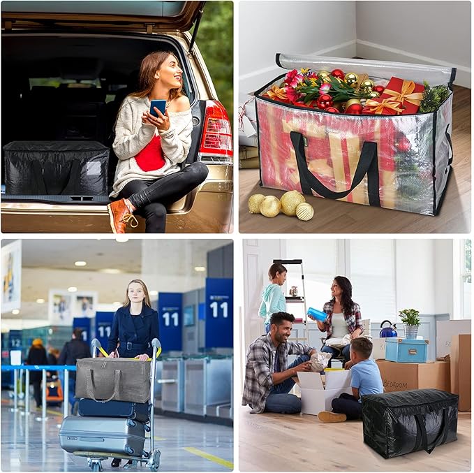 BALEINE 12-Pack Oversized Moving Bags - Image 3