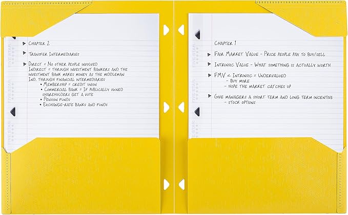 Five Star 2-Pocket Folder, Plastic Folder - Image 3