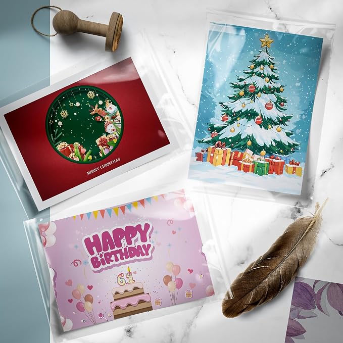 Golden State Art, Self Sealing Cello/Cellophane Bags - Image 4