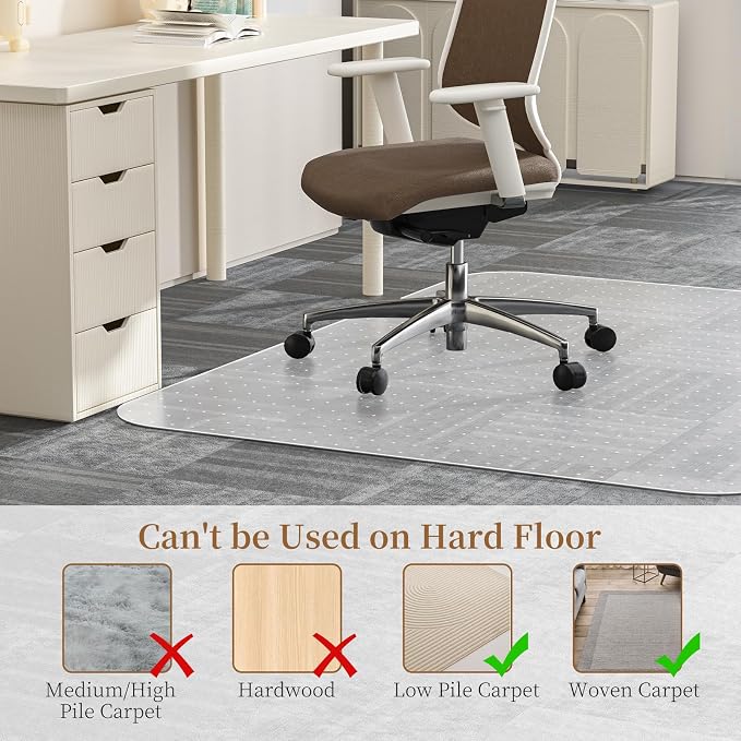 36" X 48" X 0.09" Office Chair Mat - Image 3