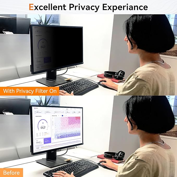 23.8 Inch Computer Privacy Screen - Image 3