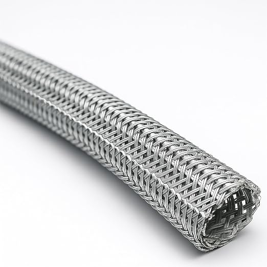 Electriduct 1/2" Hook Self Closing Sleeve Braid Wrap Around Sleeving Flame by Electriduct