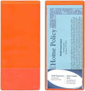 StoreSMART - Orange Plastic Policy Holders - 10 Pack - INS30-O-10 by StoreSMART