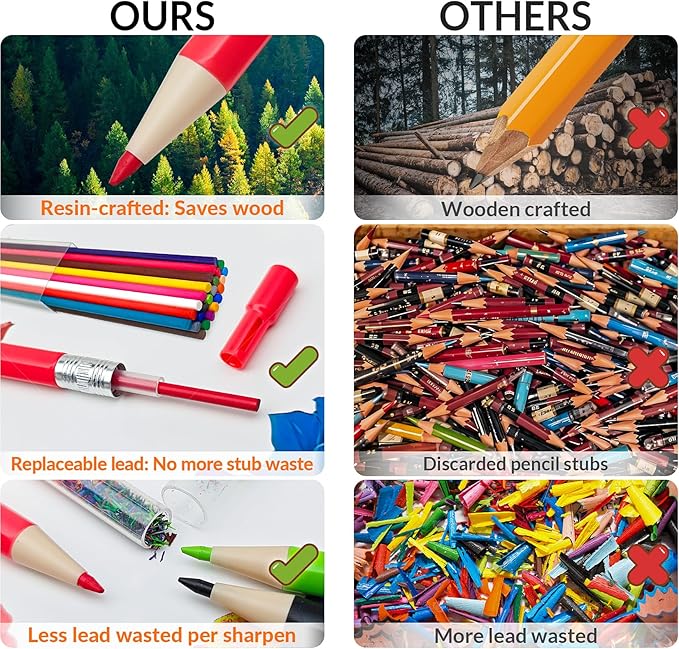 24 Mechanical Colored Pencils - Image 4