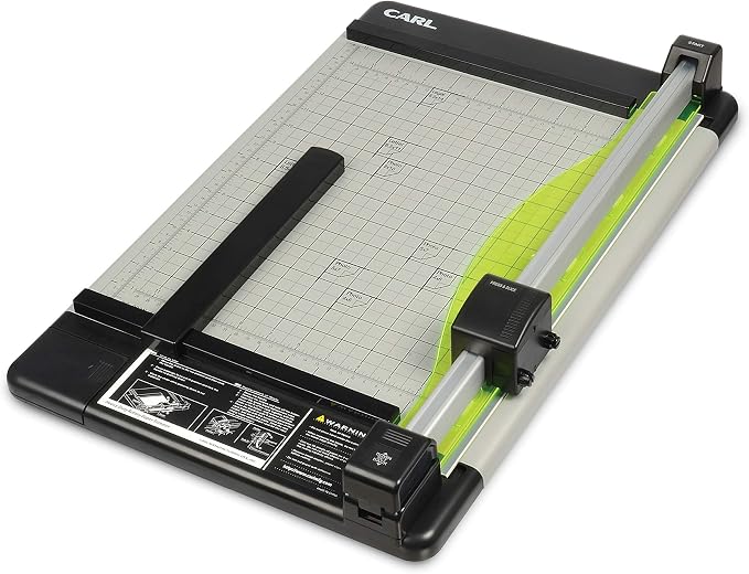 Carl Manufacturing 12220 HVY-Duty Paper Trimmer 15-Inch 36 Sht Cap. 14-Inch by CARL