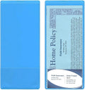StoreSMART® - Light Blue Plastic Policy/Lotto Ticket Holders - 300-Pack - by StoreSMART