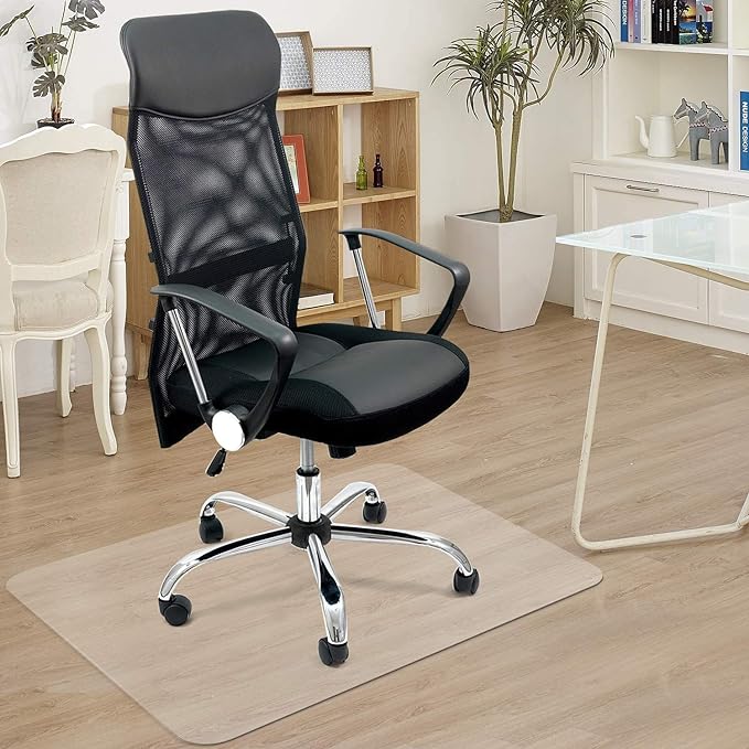 Azadx Office Chair Mat for Hardwood Floor 30 x 48'', Small Chair Mats Clear - Image 2