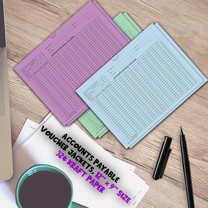 Accounts Payable Voucher Envelopes General Accounting, Lavender 100 Pack | 9x12 - Image 8