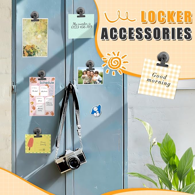 Grtard 12 Pack Magnetic Clips, Fridge Magnets Refrigerator Magnets, Strong - Image 6
