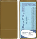 StoreSMART® - Gold Plastic Policy/Lotto Ticket Holders - 200-Pack - by StoreSMART