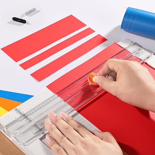 Likart 4-Pack Paper Cutter Replacement Blade Kit, Portable Trimmer Cutting - Image 4