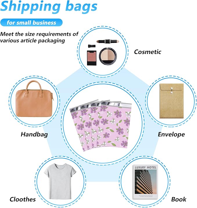 Poly Mailer 6x9 Inch 100 Pcs, Waterproof and Tear-Resistant Shipping Bags - Image 7