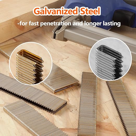 1000-Count 3/4 Inch Length 18 Gauge 1/4 Inch Narrow Crown Staples, Heavy Duty - Image 3