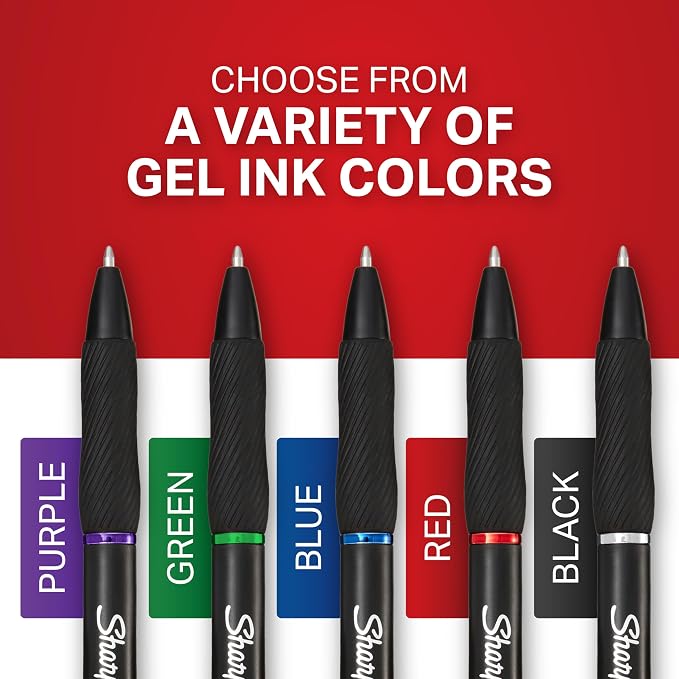 Sharpie S-Gel Gel Pens, Medium Point, Pens - Image 2