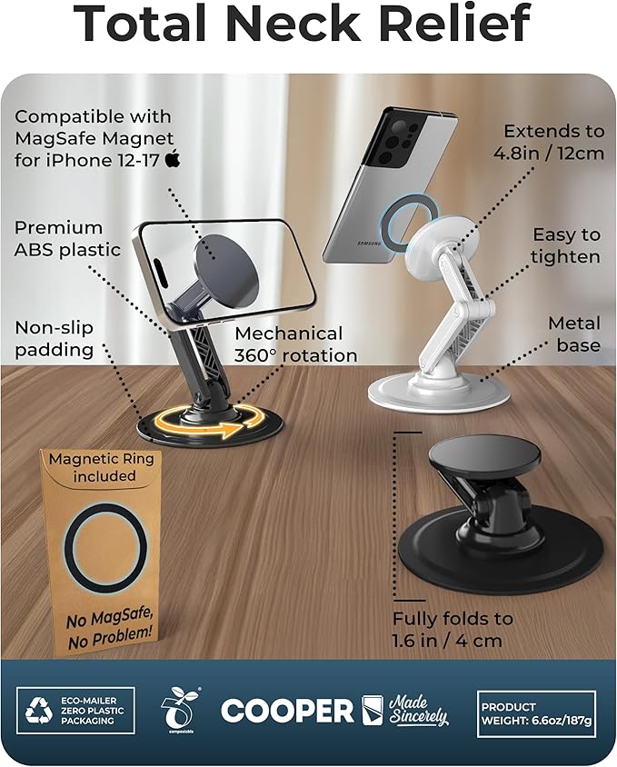 COOPER Mag360, Desktop MagSafe Stand - Image 6