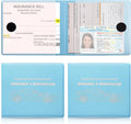 UYYE Car Registration and Insurance Card Holder, Vehicle Glove Box Car Organizer by UYYE