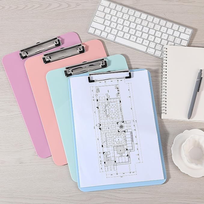 Mr. Pen- Plastic Clipboard, 12.5" x 9", 2 Pack | Silk Cream Clipboard Plastic - Image 7