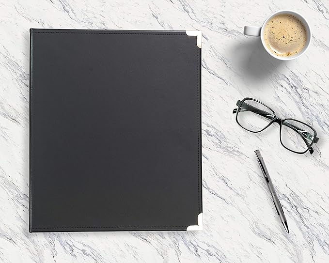 Samsill Classic Collection Leather 3 Ring Binder, Executive Presentation - Image 5