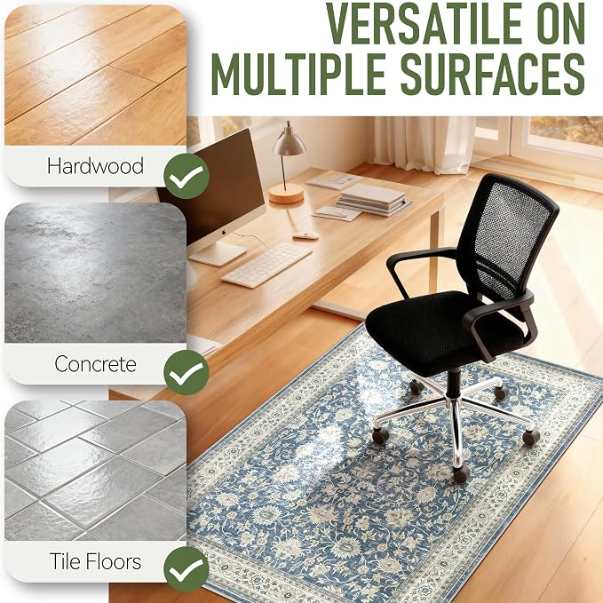 36"x48" Office Chair Mat for Hardwood, Under Desk Chair Mat for Home Office - Image 6