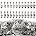 Happy Trees 300pc Metal Badge Clips by HappyTrees